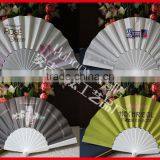 Factory Price Fabric Plastic Hand Fan thumbnail-1