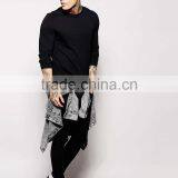 2016 Hot Sale Fashion Men 100% Cotton Long Sleeve Tshirt thumbnail-4