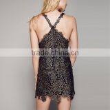 New Arrival Sexy Floral Lace Dresses for Women Party Wear 2016 HSd7093 thumbnail-3