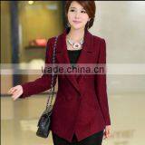Fashion Wool Material Women Blazer WMS043 thumbnail-2