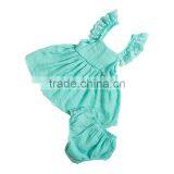 Wholesale Baby Soft Clothes Lace Swing Top and Bloomer Outfits Toddler Clothing