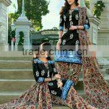 Readymade Printed Designer Suits (Pure Cotton ) thumbnail-1