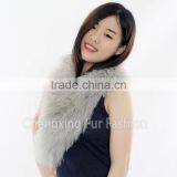 CX-S-88A Genuine Tibetan Lamb Fur Scarf thumbnail-2