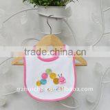 Baby Cute Emobroider Waterproof Bibs thumbnail-1