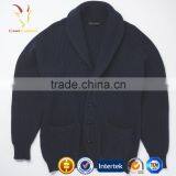 Blended Cashmere Mens Wool Casual Cardigan thumbnail-4