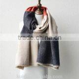 Luxury Brand Fashion Plaid Women Winter Scarf Design Acrylic Cashmere Shawls Big Size Scarves Cape Lady's Poncho thumbnail-2