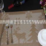 Eco-friendly Plain PVC Christmas Placemats thumbnail-3