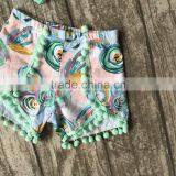 Baby Girls Summer Clothes Girls Children LIVE FREE Girl Outfits Kids Arrow Outfits Mint Top With Shorts With Accessories thumbnail-4