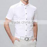 Wholesale Plain White 100% Cotton t Shirts for Men Classic t Shirt Design for Men thumbnail-4