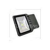 High Efficiency Pure White 130W 8600 - 9600lm Gray Dimmable LED Flood Light For Stadium
