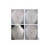 Sell Sterling Silver Pearl Necklace thumbnail-1