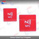 NTAG 213/ 215 NFC label PVC& paper material NFC sticker/nfc tag for phone app application