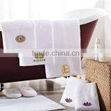 100% Cotton Full White Satin Towel for Luxury Hotel thumbnail-4