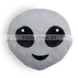 Soft Plush Material Stuffed Pillows Alien Emoji Pillow thumbnail-1