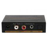 Digital audio to analog with SPDIF 4x1 switcher