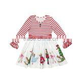New Design Wholesale Baby Girl Boutique Matching Clothing Sets Smocked Baby Girl Dress thumbnail-2