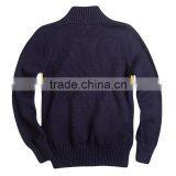 New Design School Uniform Logo Woodland Sweater Handmade Knit Wool Sweater Design for Kids Boy thumbnail-2