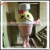 Attractive Pizza Mascot Costume, Delicious Piece Pizza Food Moving Costume, Plush Fancy Dress for Adult thumbnail-2