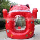 Hot Selling Inflatable Money Booth / Catch Money Machine