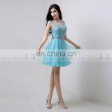 Wholesale Cap Sleeve Open Back Crystal Beaded Short Cocktail Dress Party Dresses AJ032 thumbnail-4