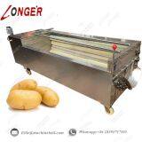 Stainless Steel Fruit and Vegetable Washing and Peeling Machine In China/Commercial Stainless Steel With Good Quality thumbnail-1