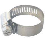 Galvanized steel W1 American type hose clamp