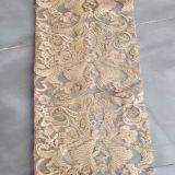 French Handwork Designs Lace Wedding Dress 3d Flower Embroidery Fabric thumbnail-1