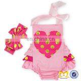 2019 Cheap Infant Clothing Rompers Print Cardioid Design Totter Baby Costumes Rompers Clothing thumbnail-3