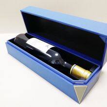 Multi-color Flip Top High-end Gift Wine Box Can Be Customized Single Bottle Of Wine Champagne Outer Packaging Box thumbnail-3