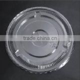 92mm PET flat lid, plastic lid, clear lid, made in Zhejiang