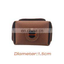 Luxury PU Leather Dog Poop Bag Holder Waterproof and Durable Luxury Poop Bag Dispenser thumbnail-4