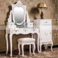 French Style Dresser European Wooden Dressing Table