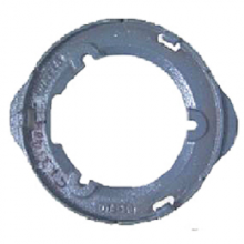 Small Sump Aluminum Dome Cast Iron Roof Drain With 3 Inch Push On Outlet thumbnail-3