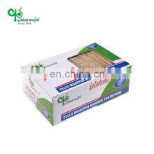 YADA Environmentally Friendly Teeth Cleaning Mint Flavor Wooden Toothpick Single Paper Wrapped
