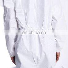 High Quality Safety PPE Nonwoven Light Duty Disposable Coverall Type5 6 thumbnail-5