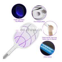 Rechargeable 2 in 1 Functional Electric Fly Mosquito Swatter and Mosquito Killer Lamp With UV Light thumbnail-5
