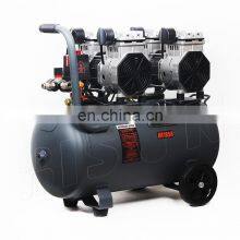 Bison China Silent Oilless Air Compressor 3Hp 2200W Compresseur d'air sans huile avec réservoir d'air de 50 L thumbnail-3
