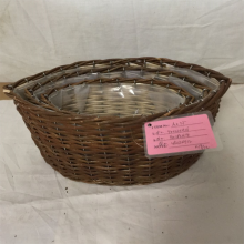 Customizable Large Capacity Special-shaped Willow Basket Household Use thumbnail-2