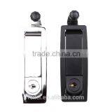 Swing Handle Chrome Plated Metal Plane Lock for Electric Cabinet thumbnail-4