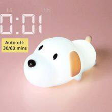 Hot Sale Children Baby Popular Cute Animal Rechargeable Silicone Led Night Light For Kids thumbnail-5