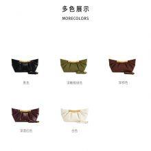 Summer New Evening Handbag For Women Wrinkled Metal Fashion Bag thumbnail-1