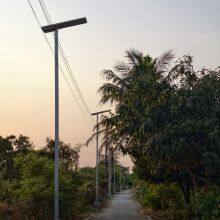 100W Solar Lights 11000Lumens Unique Design All in One Solar Street Light thumbnail-4