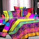 High Quality 3D Colorful Disperse Printing Bedding Set thumbnail-1