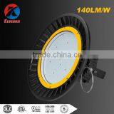 140lm/w DLC ETL CE FCC IP65 PIR Sensor Industrial 100w 120w 200w 150w UFO Led High Bay Light