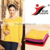 100% Cashmere Women's Crewneck Basic Sweater thumbnail-1