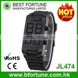 JL474 China Manufacturer Sporty Silicone Strap Custom Digital Watch thumbnail-1