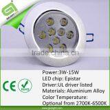18*1W High Power Led Ceiling Light 2 Years Warranty