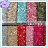 PU Glitter Leather Fabric,fashion Color Glitter Leather