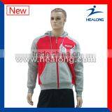 Sublimation Sportswear Design Your Own Gym Zipper Man Hoodie Sweater thumbnail-1