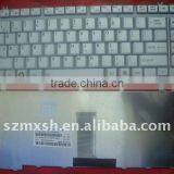 Silver Laptop Keyboard for Toshiba A200 thumbnail-1